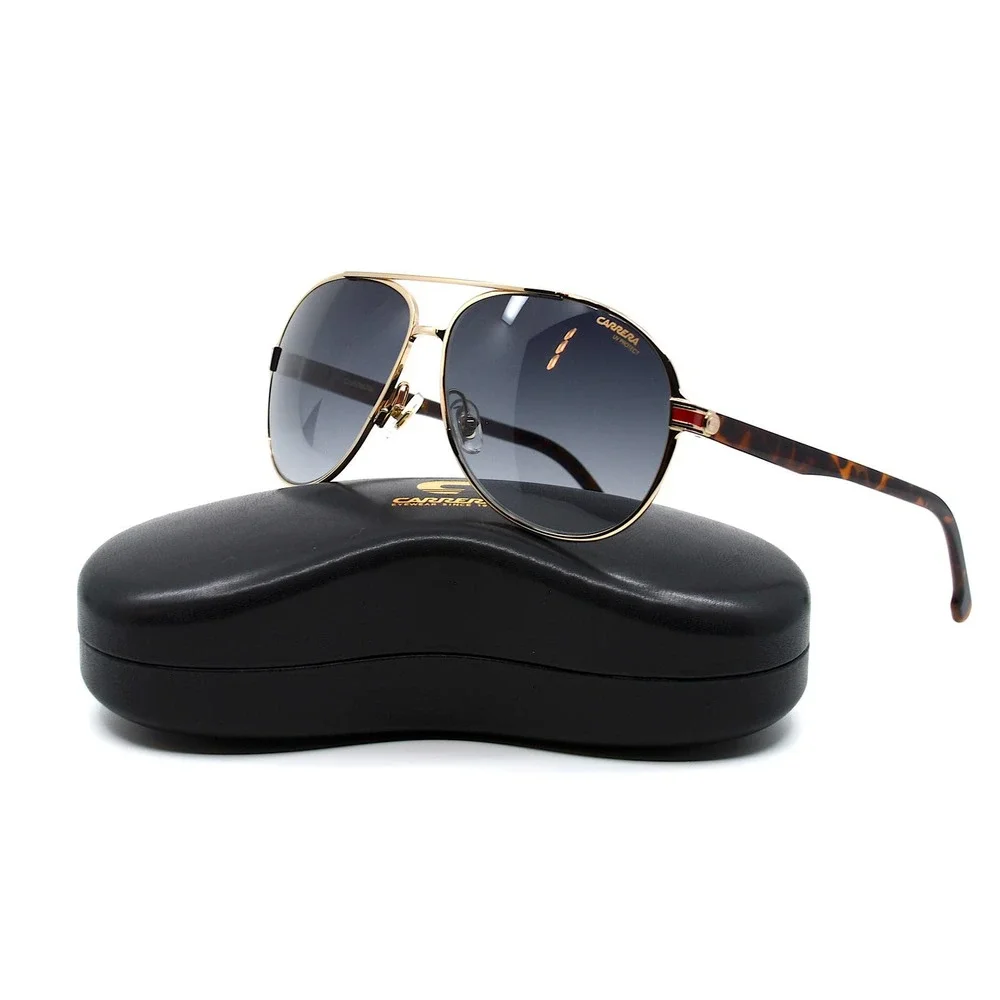 CARRERA 1051/S GOLD GREY AVIATOR UNISEX SUNGLASSES - Picture 8 of 10